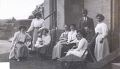 19110000 FANNY RODOCANACHI - ALEXANDRA IONIDES - NELLIE DEMETRIADI holding GEORGE DEMETRIADI - CALLIOPE METAXA perhaps - NETTA ZARIFI - CONSTANTINE DEMETRIADI - HELEN VLASTO - GEORGE DEMETRIADI - ALEC IONIDES - OPIE IONIDES at Saltmarsh Castle